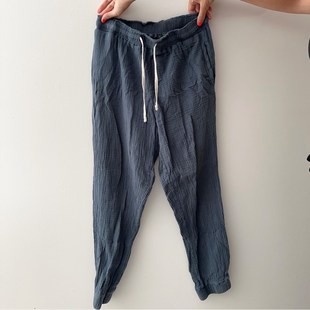 Shop Henley Gauze Joggers
